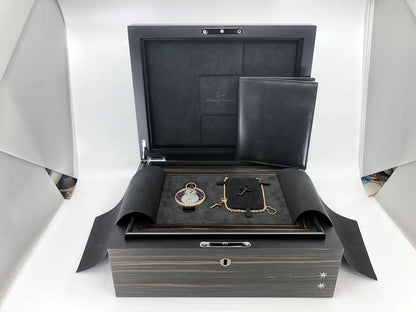 Jaquet Droz Pocket Watch Paillonee