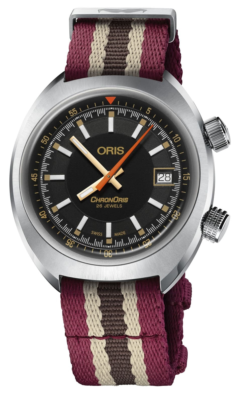Oris Chronoris Movember Edition on Bracelet