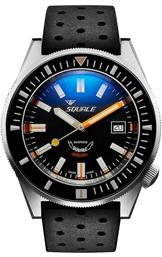 Squale Matic XSG on Rubber Strap