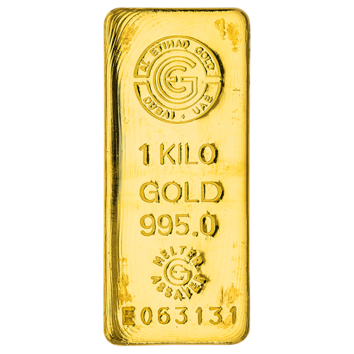 1 Kg Etihad Gold Bar with 995 Purity