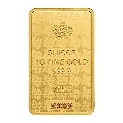PAMP Suisse Diego Maradona Hand of God 1g Gold Bar