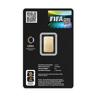 FIFA World Cup 26 1g Gold Bar