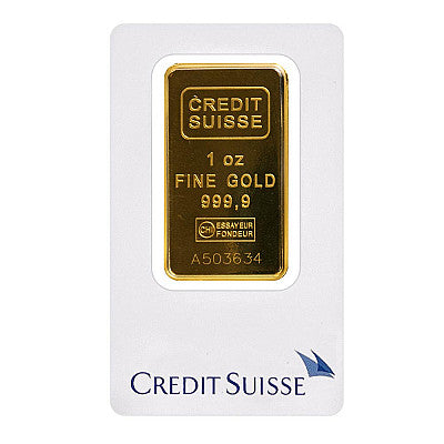 Credit Suisse 1 Ounce Gold Bar