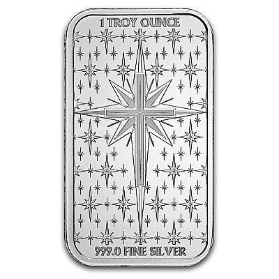 1oz Christian Nativity Silver Bar