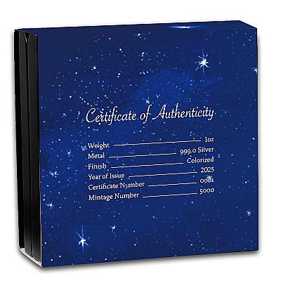 PAMP 1oz Christian Nativity Silver Bar