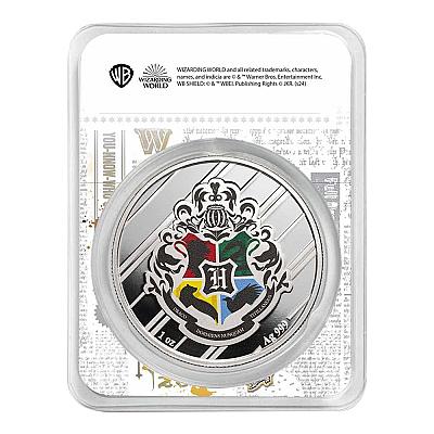 1oz Silver Colorized Coin — Harry Potter Houses: Ravenclaw