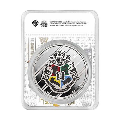 1oz Silver Colorized Coin — Harry Potter Houses: Gryffindor