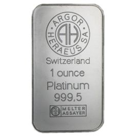 1 oz Platinum Bar