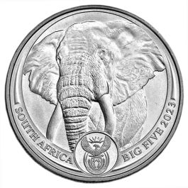 1 oz Platinum Big Five Elephant 2023