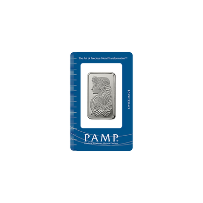 1oz Platinum PAMP Fortuna Bar
