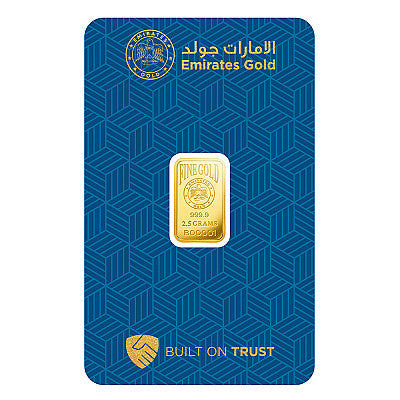 Emirates 2.5 Gram Gold Bar