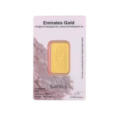 Emirates Gold Bar 20 Gm
