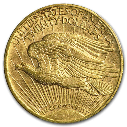 $20 St Gaudens Gold Double Eagle BU (Random Year)