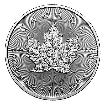 2014 1oz Canadian Maple Silver Coin