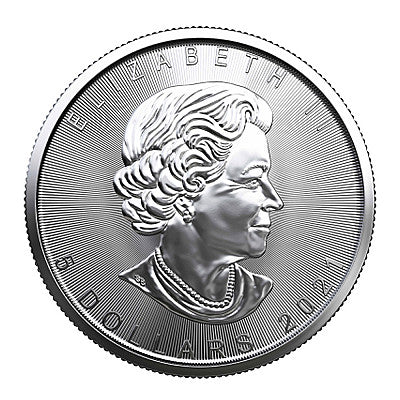 2021 1oz Canadian Maple Silver Coin