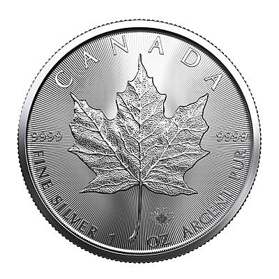 2021 1oz Canadian Maple Silver Coin