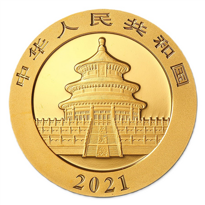 Chinese Panda 30 gr Gold Coins - ID 4432