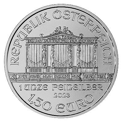 2023 1 oz Vienna Philharmonic Silver Coin (Austria)