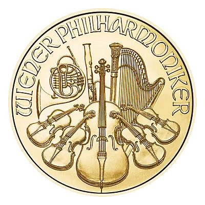 2025 1 oz Vienna Philharmonic Gold Coin (Austria)