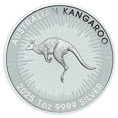 2025 1oz Australian Kangaroo Silver Coin