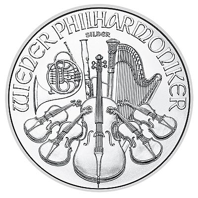 2025 1 oz Vienna Philharmonic Silver Coin (Austria)
