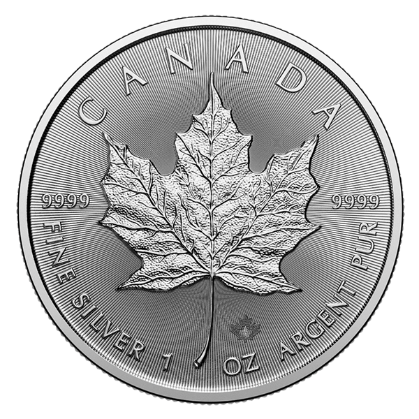 Canadian Maple Leaf Silver Coins - ID 4418
