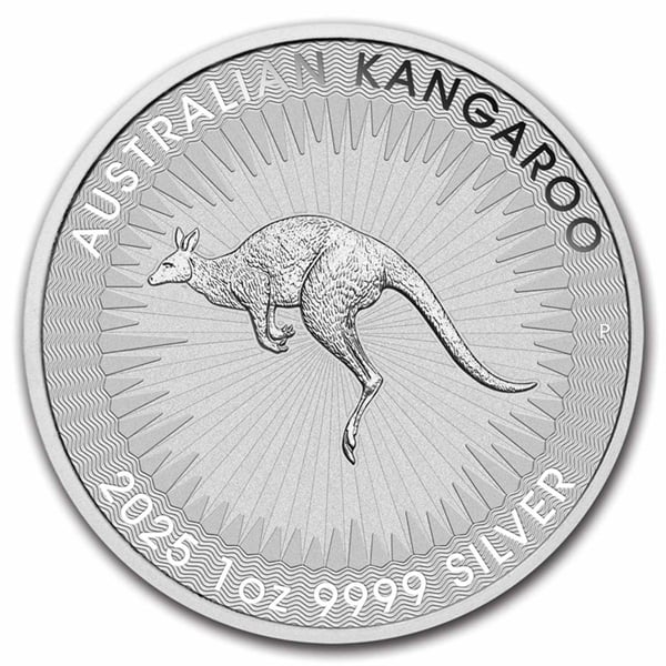 Australian Kangaroo Silver Coins - ID 4421