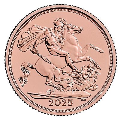 2025 Half Gold Sovereign Coin