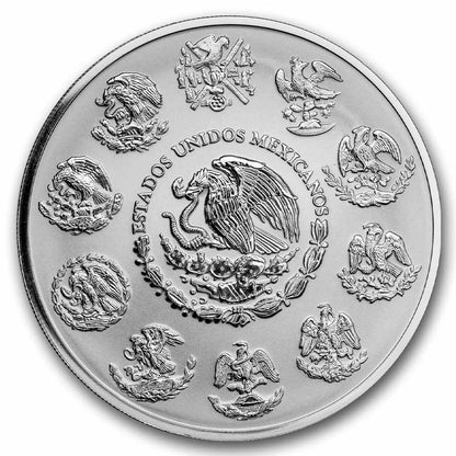 2025 Mexico 5 oz Silver Reverse Proof Libertad PR-70 PCGS (FDI)