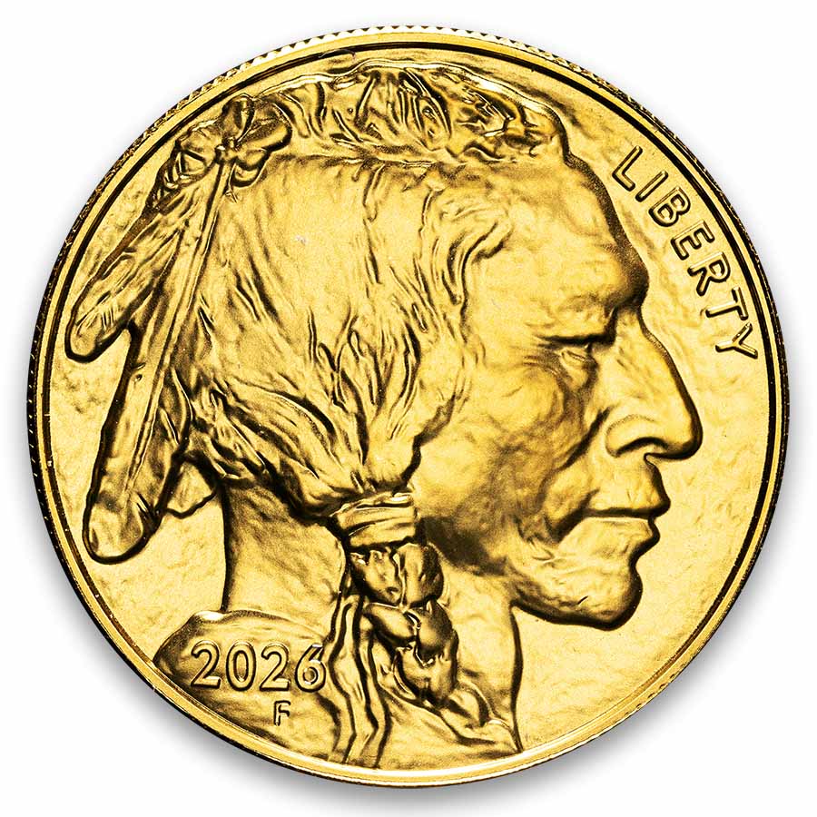 2026 1 oz Gold Buffalo BU