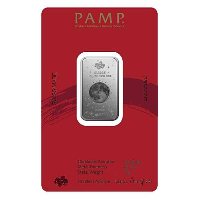 PAMP Lunar Year of The Horse 10 Gram Silver Bar