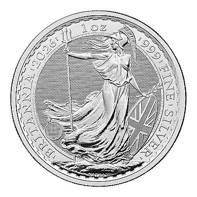 2026 1oz Britannia Silver Coin (King Charles III Portrait)