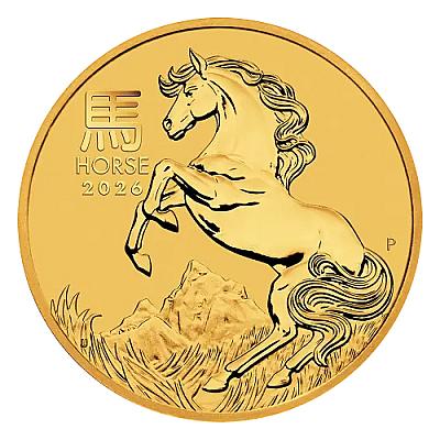 2026 2oz Australian Lunar III Horse Gold Coin