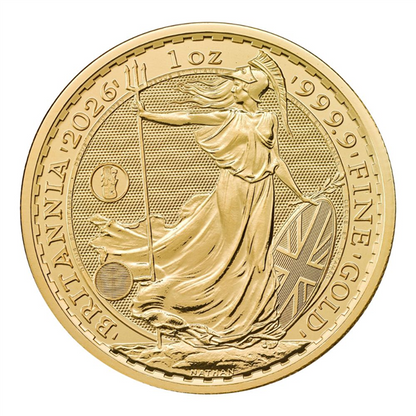 UK Britannia Merlion Privy 1 oz Gold Coins - ID 4658