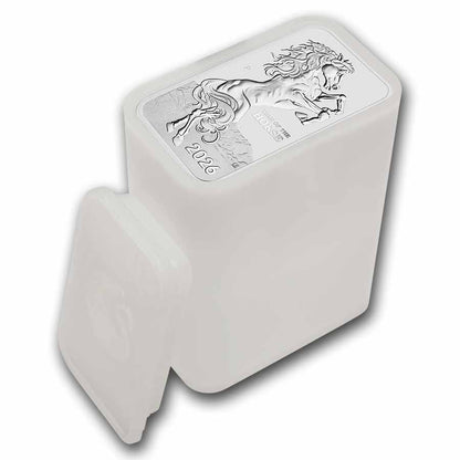 2026 AUS 1 oz Silver Rectangular Lunar Year of the Horse Coin