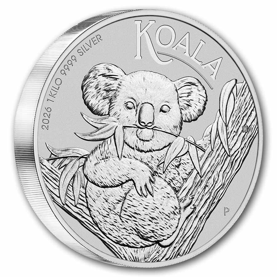 2026 Australia 1 kilo Silver Koala BU