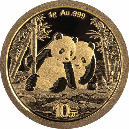 2026 China 1 gram Gold Panda BU (Sealed)