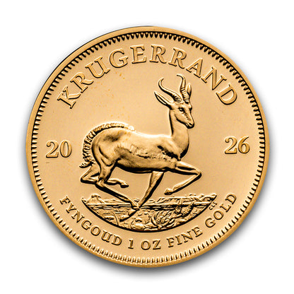 2026 South Africa 1 oz Gold Krugerrand BU