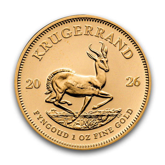 2026 South Africa 1 oz Gold Krugerrand BU