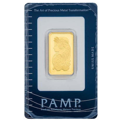 20 Gm PAMP Suisse Gold bar 999.9 Purity