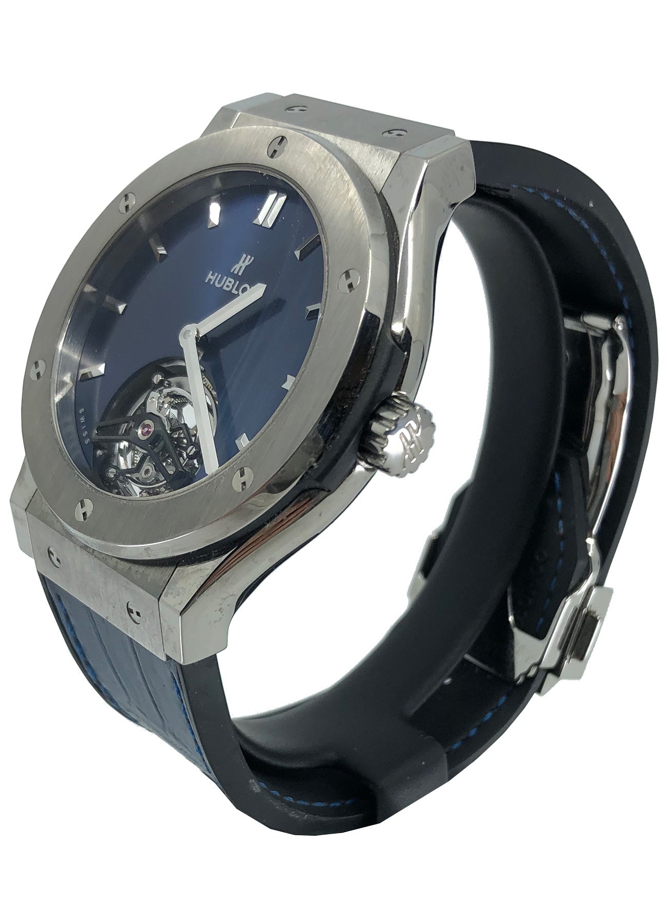 Hublot Classic Fusion Tourbillon Porto Cervo Titanium 505.NX.7170.LR.PCM14