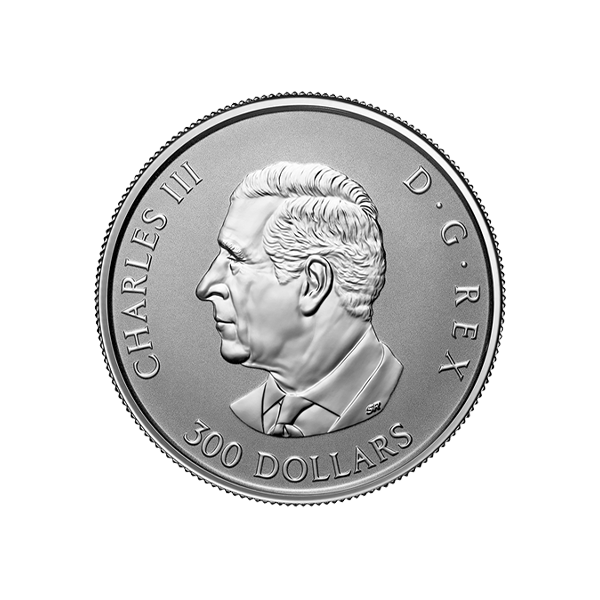 1oz Platinum Canadian Maple Lead Forever Reverse Proof Coin