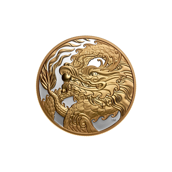 Triumphant Dragon – 5oz Fine Silver Coin (2026)