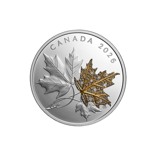 Precious Maple Leaves — Fine Silver Coin