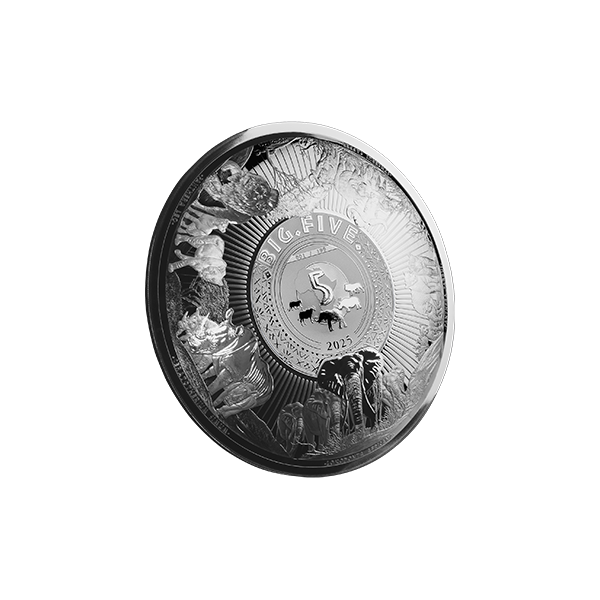 1kg Silver – The Big Five of Africa