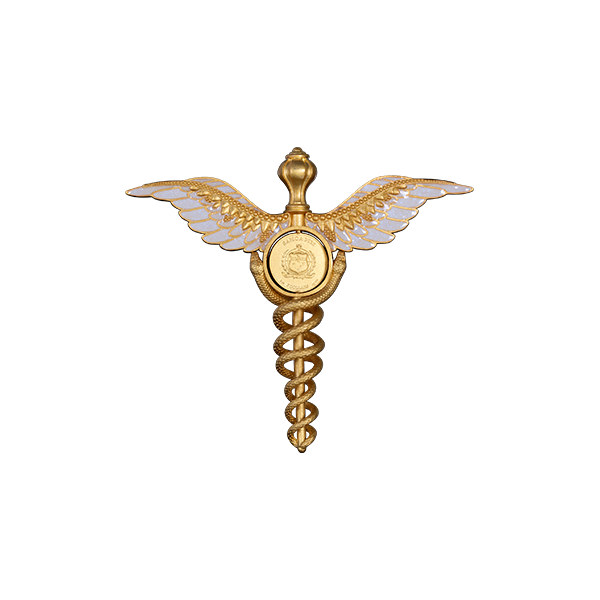 2oz Silver the Staff of Hermes “Caduceus”