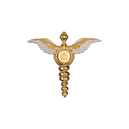2oz Silver the Staff of Hermes “Caduceus”