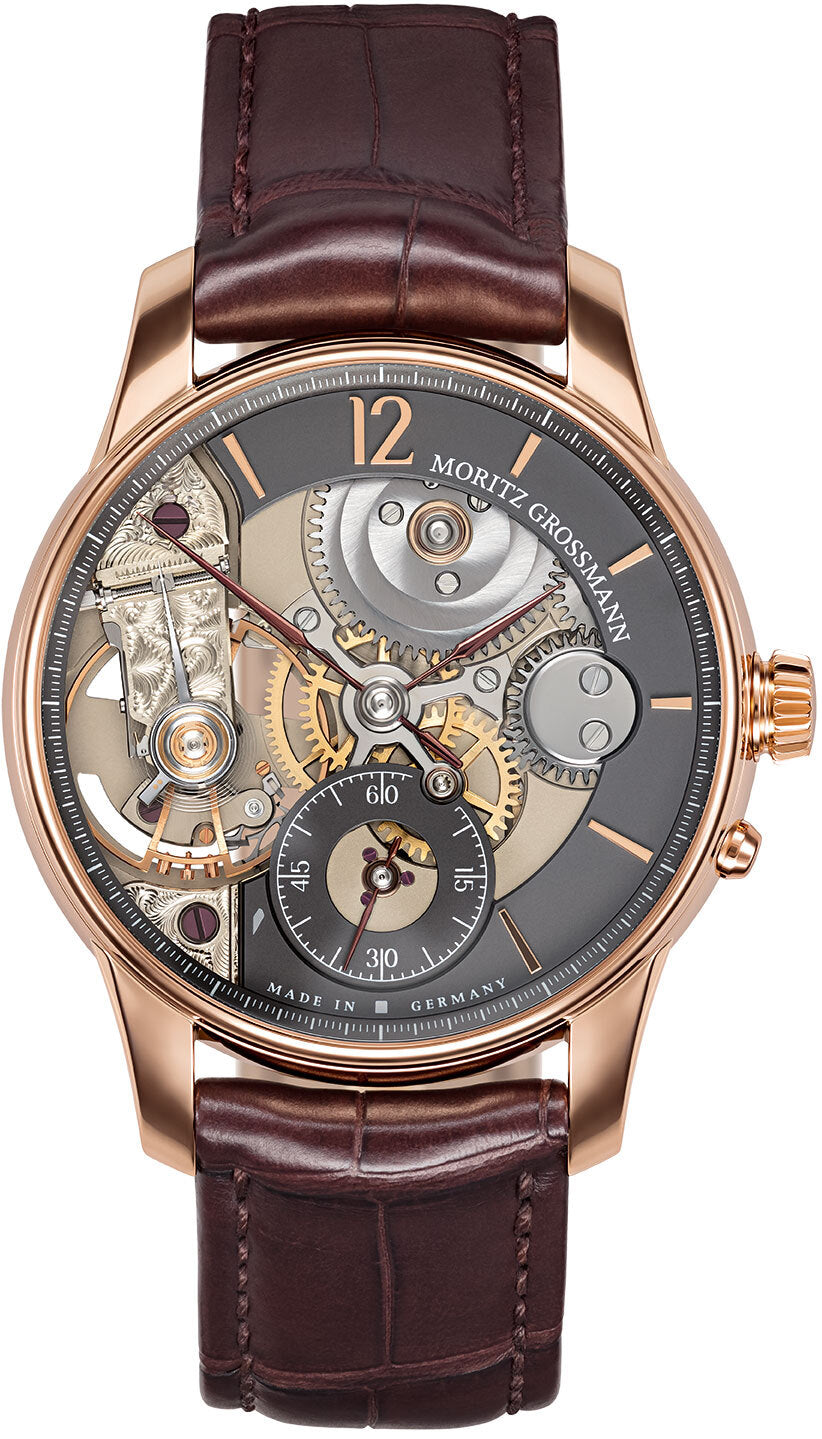 Moritz Grossmann Backpage Rose Gold Charcoal