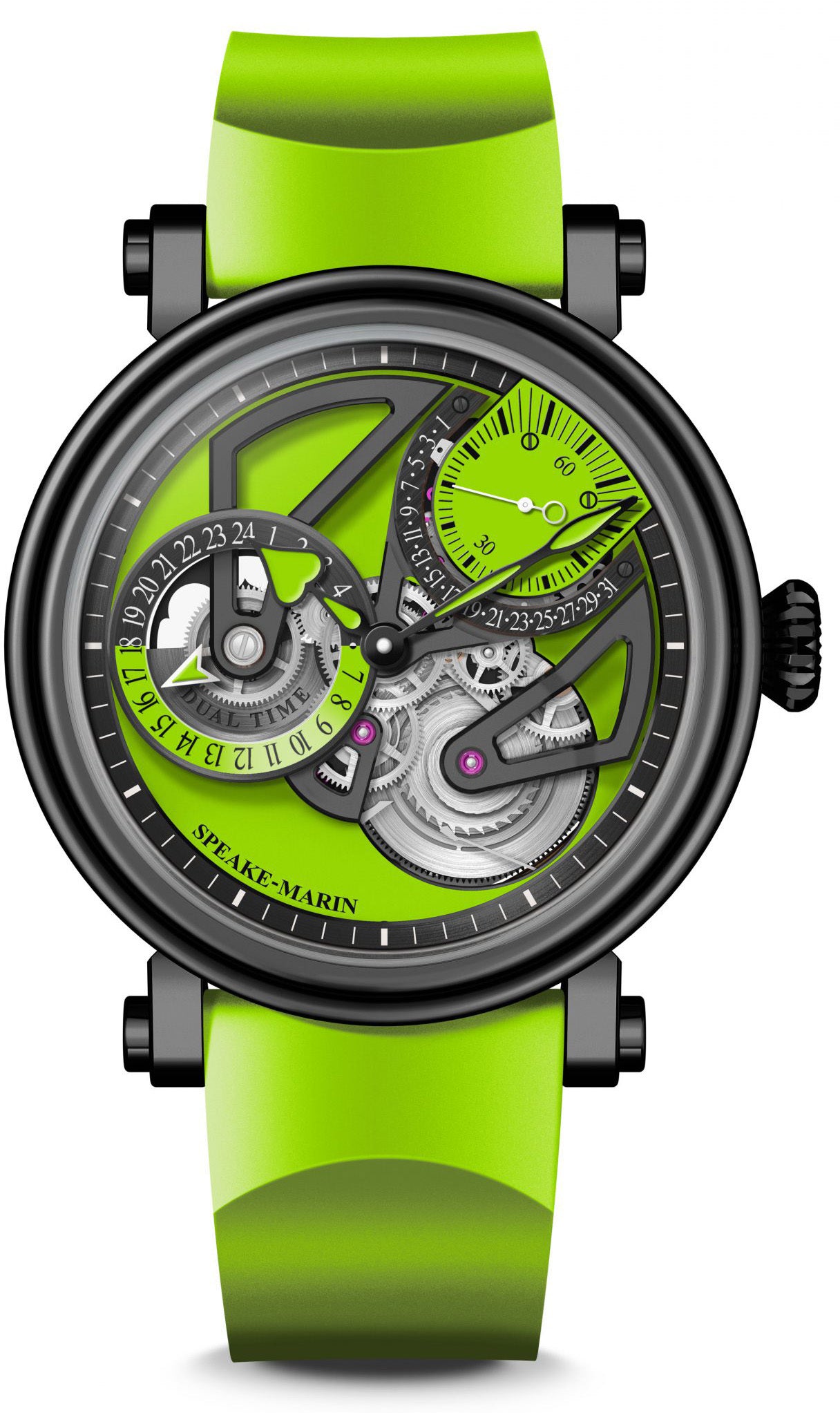 Speake-Marin Speake Marin Dual Time Lime 42mm Limited Edition