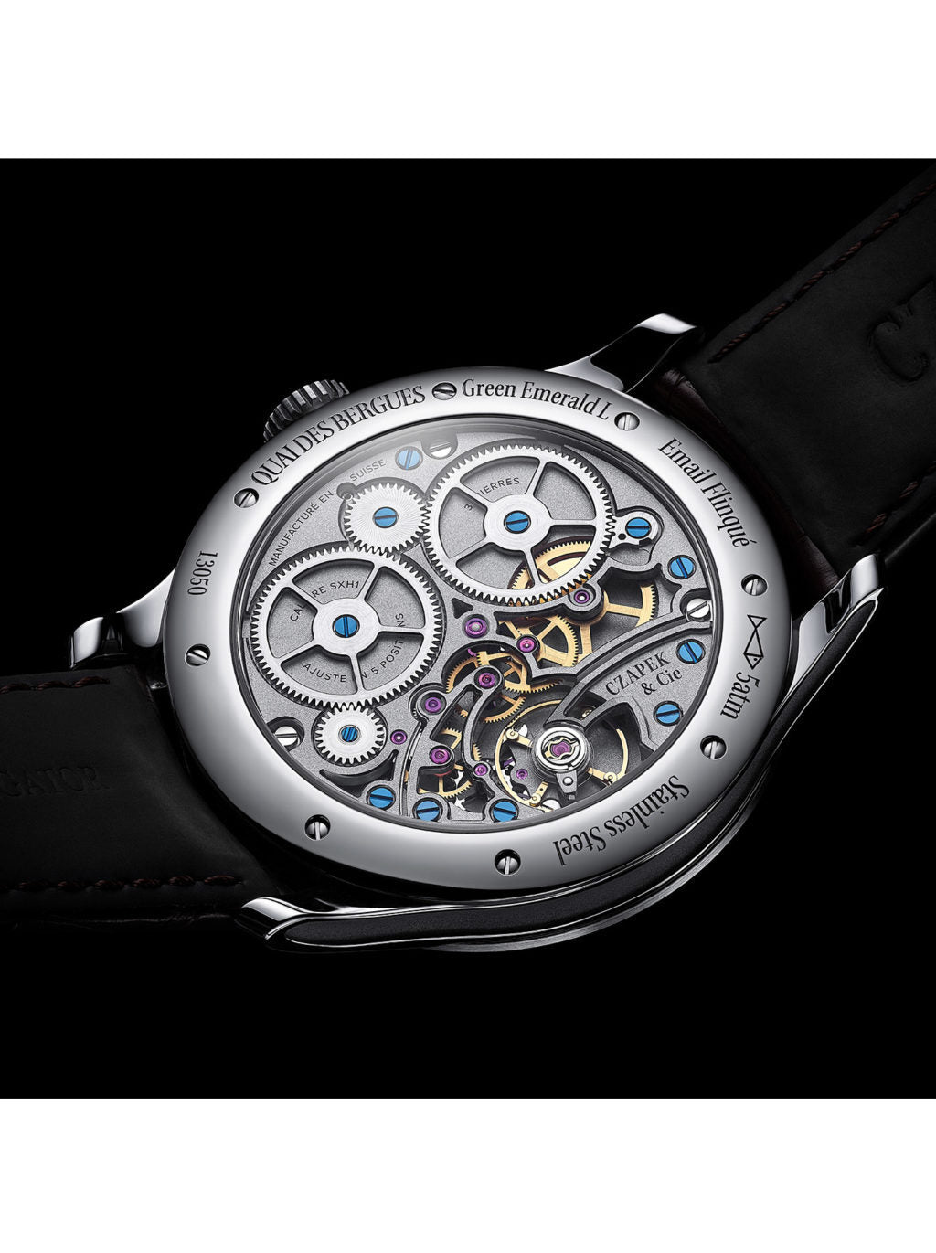 Czapek Quai Des Bergues Sapphire Blue L